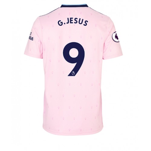 Dres Arsenal Gabriel Jesus #9 Rezervni 2022-23 Kratak Rukav